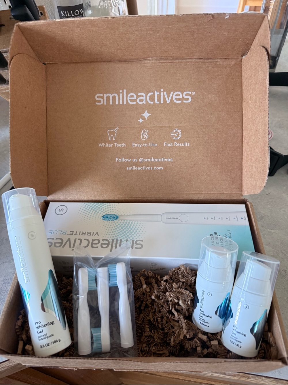 Smileactives Vibrite Blue Whitening Kit